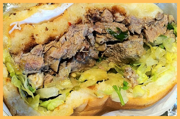 Beef Tongue Sandwhich